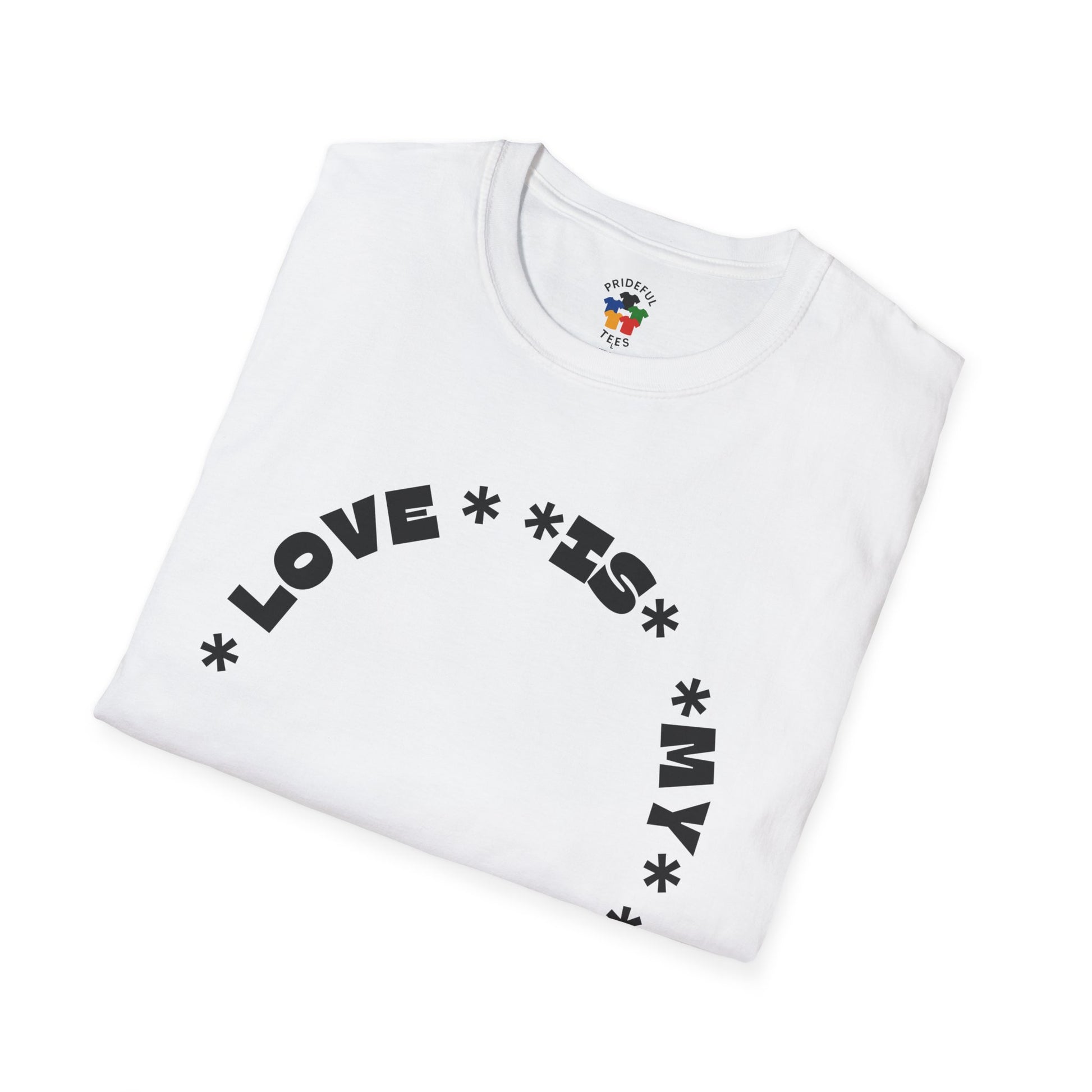 Love Is My Pronoun Circle T-shirt