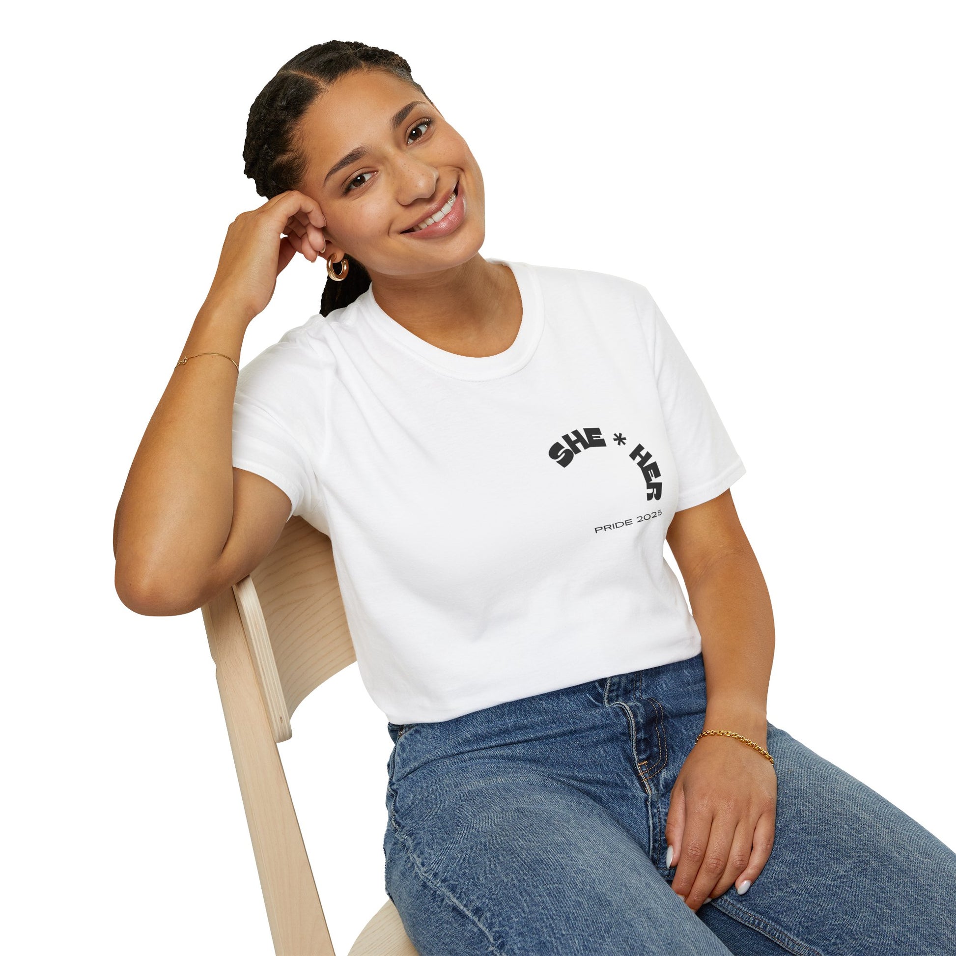 She*Her Pocket Logo T-shirt