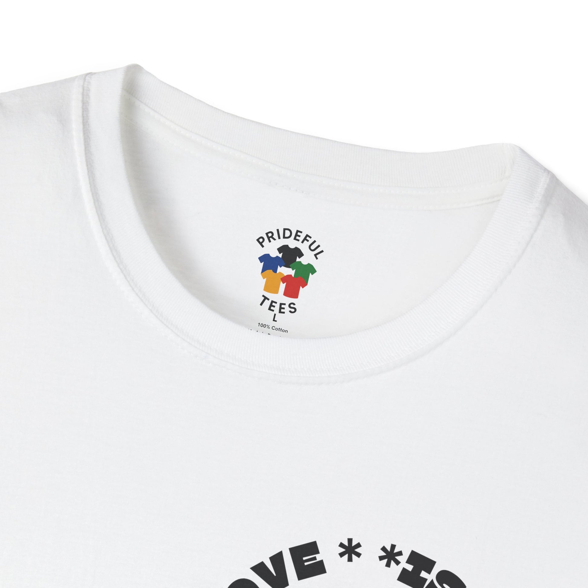 Love Is My Pronoun Pocket Logo T-shirt