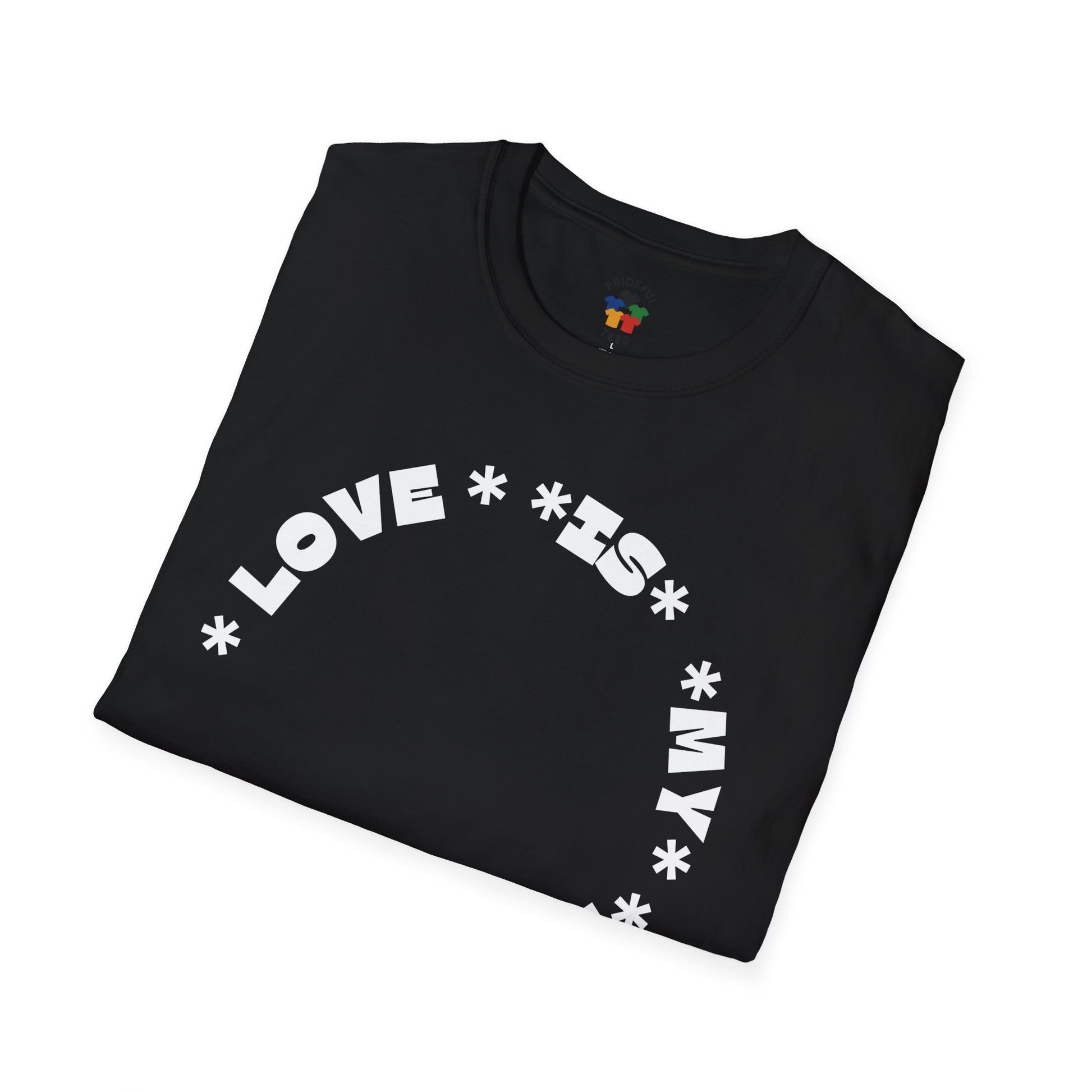 Love Is My Pronoun Circle T-shirt