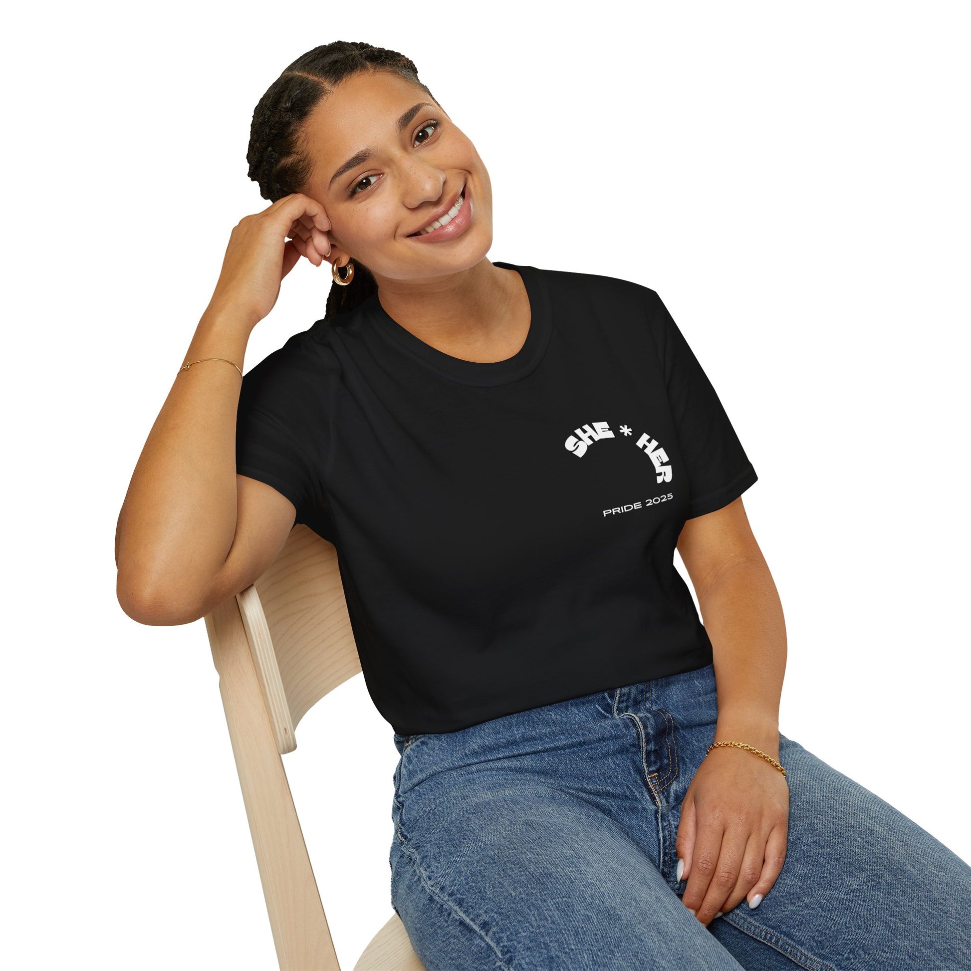 She*Her Pocket Logo T-shirt