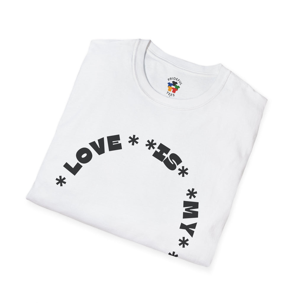 Love Is My Pronoun Circle T-shirt
